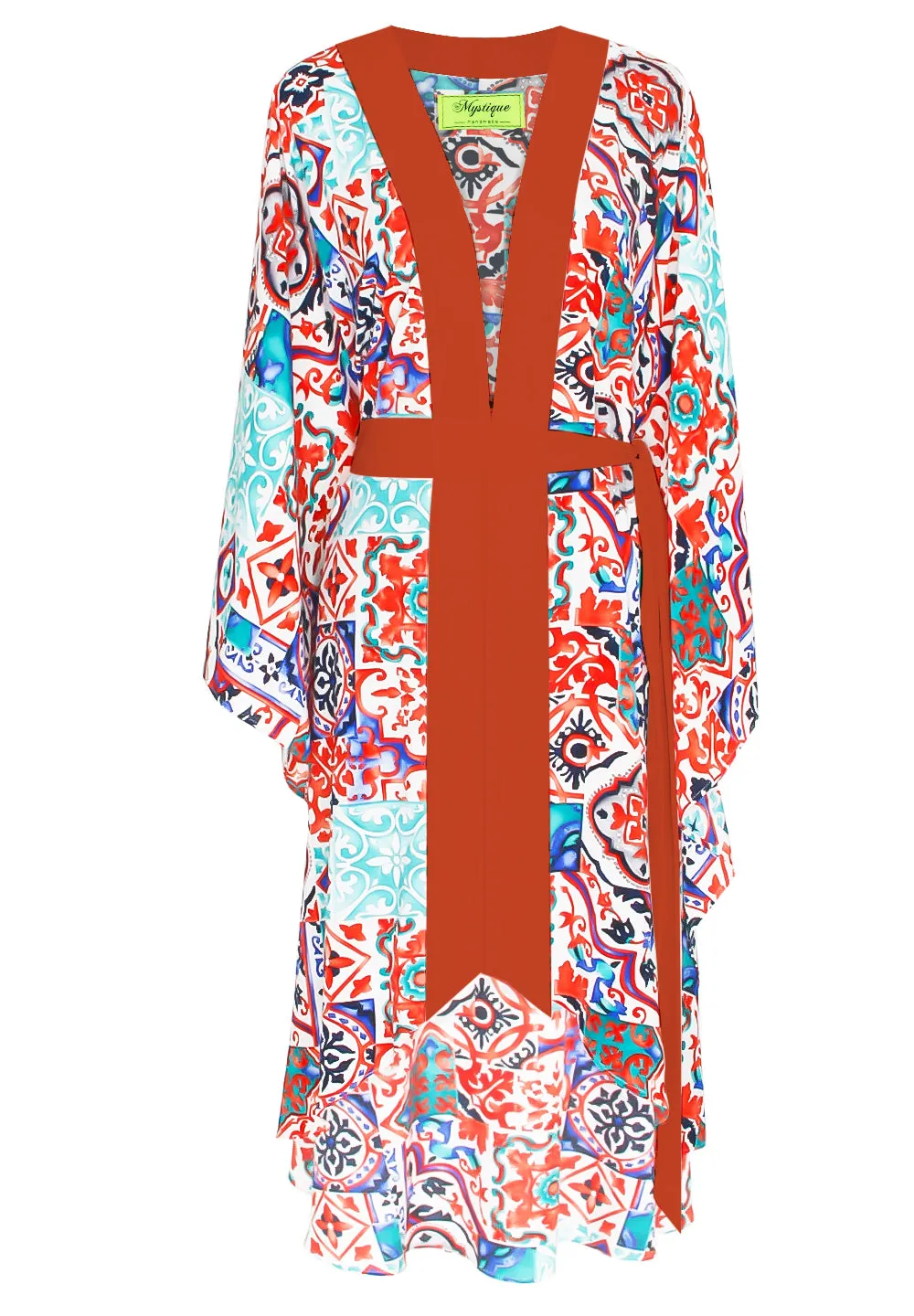 Siciliana - Carmella Kimono (Red)
