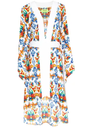 Siciliana - Chiara Kimono (Off-White)