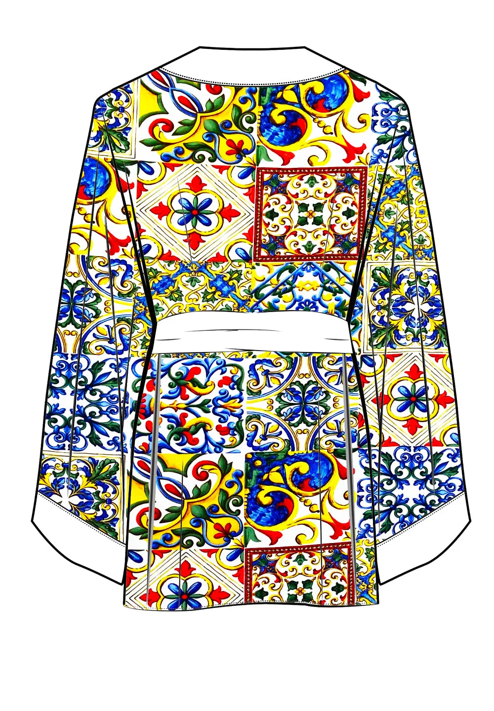 Siciliana - Dulce Kimono (Off-White)