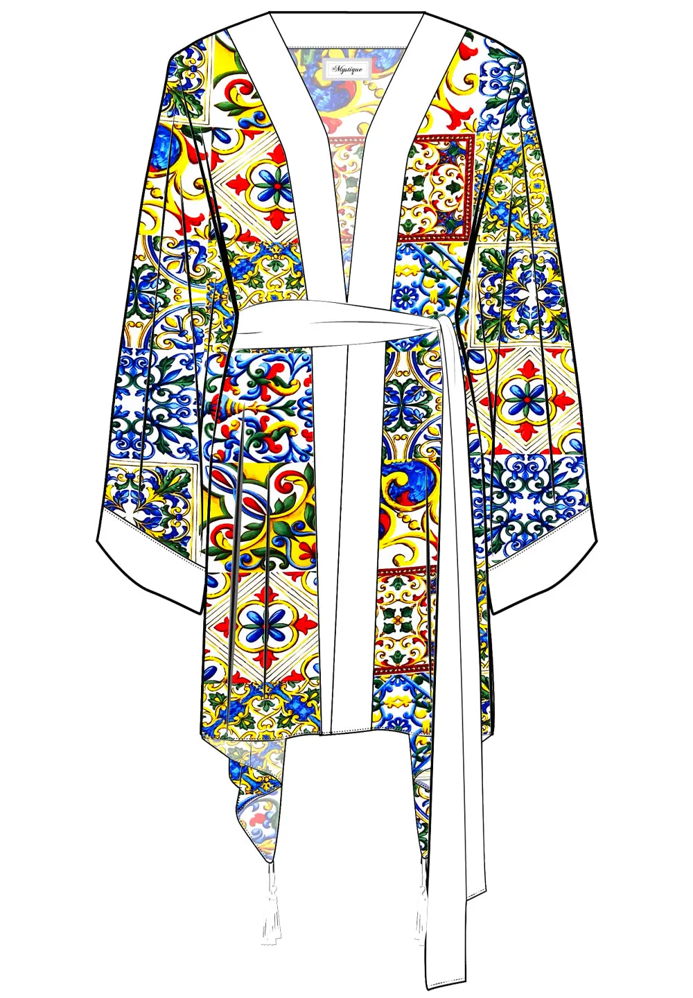 Siciliana - Dulce Kimono (Off-White)