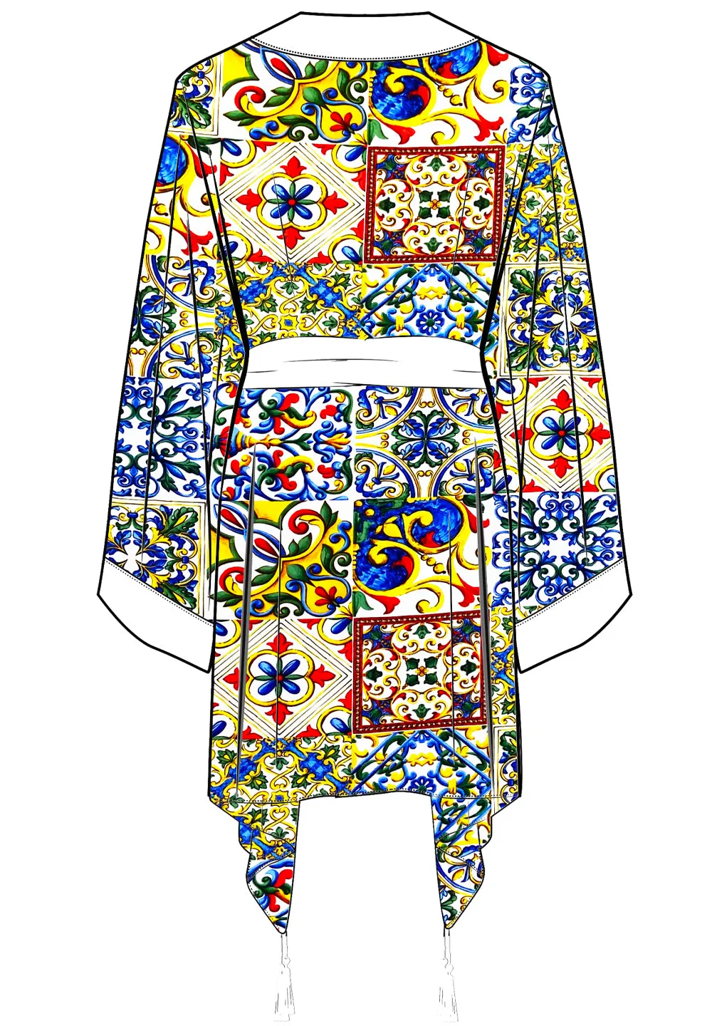 Siciliana - Dulce Kimono (Off-White)