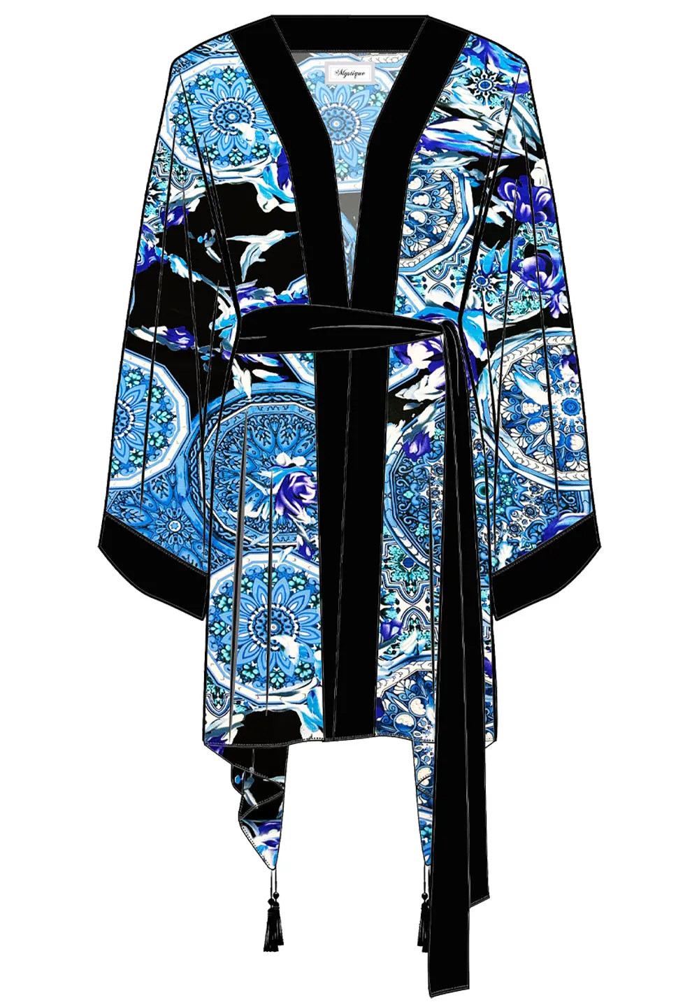 Siciliana - Luna Kimono (Black)