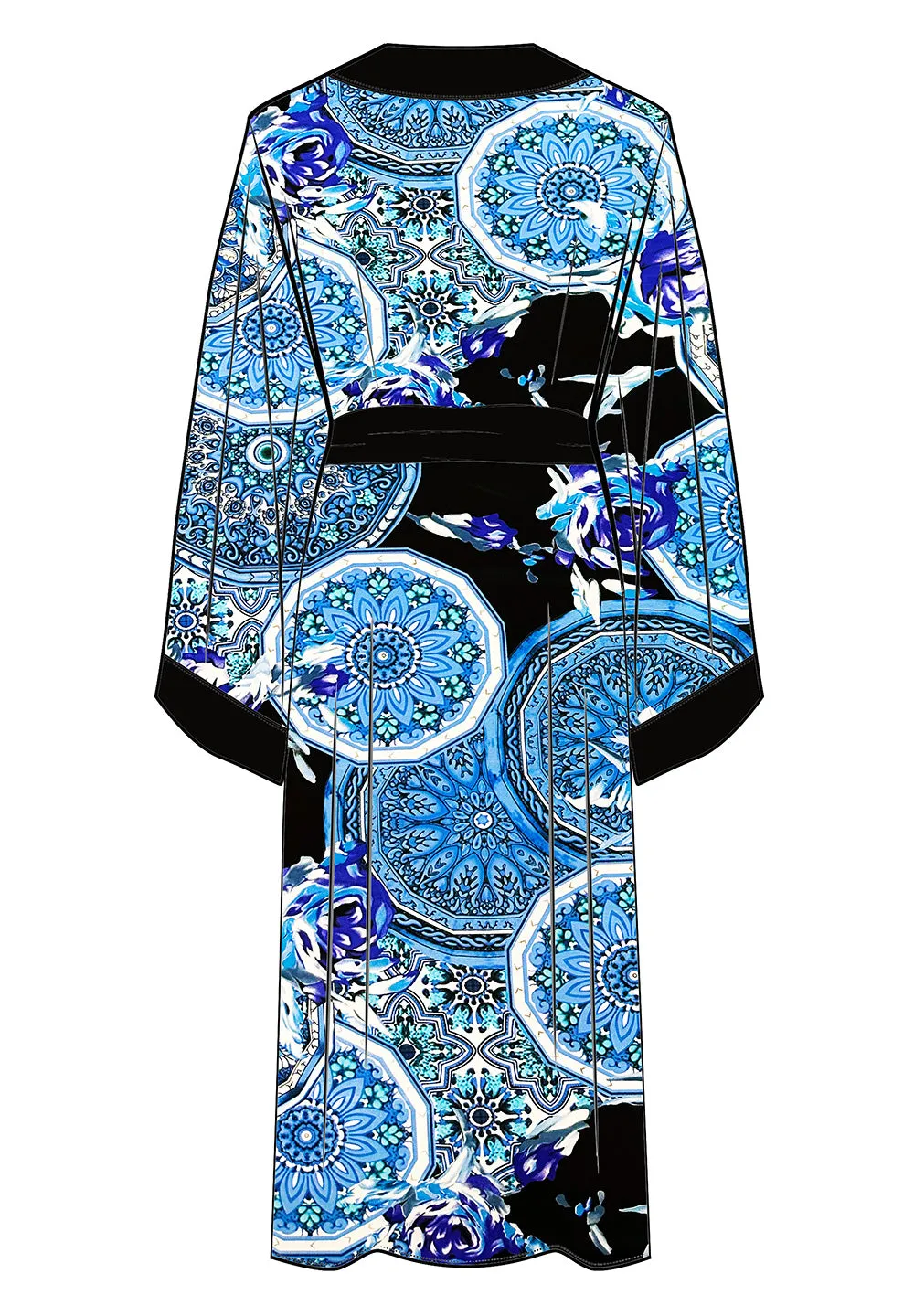 Siciliana - Luna Kimono (Black)