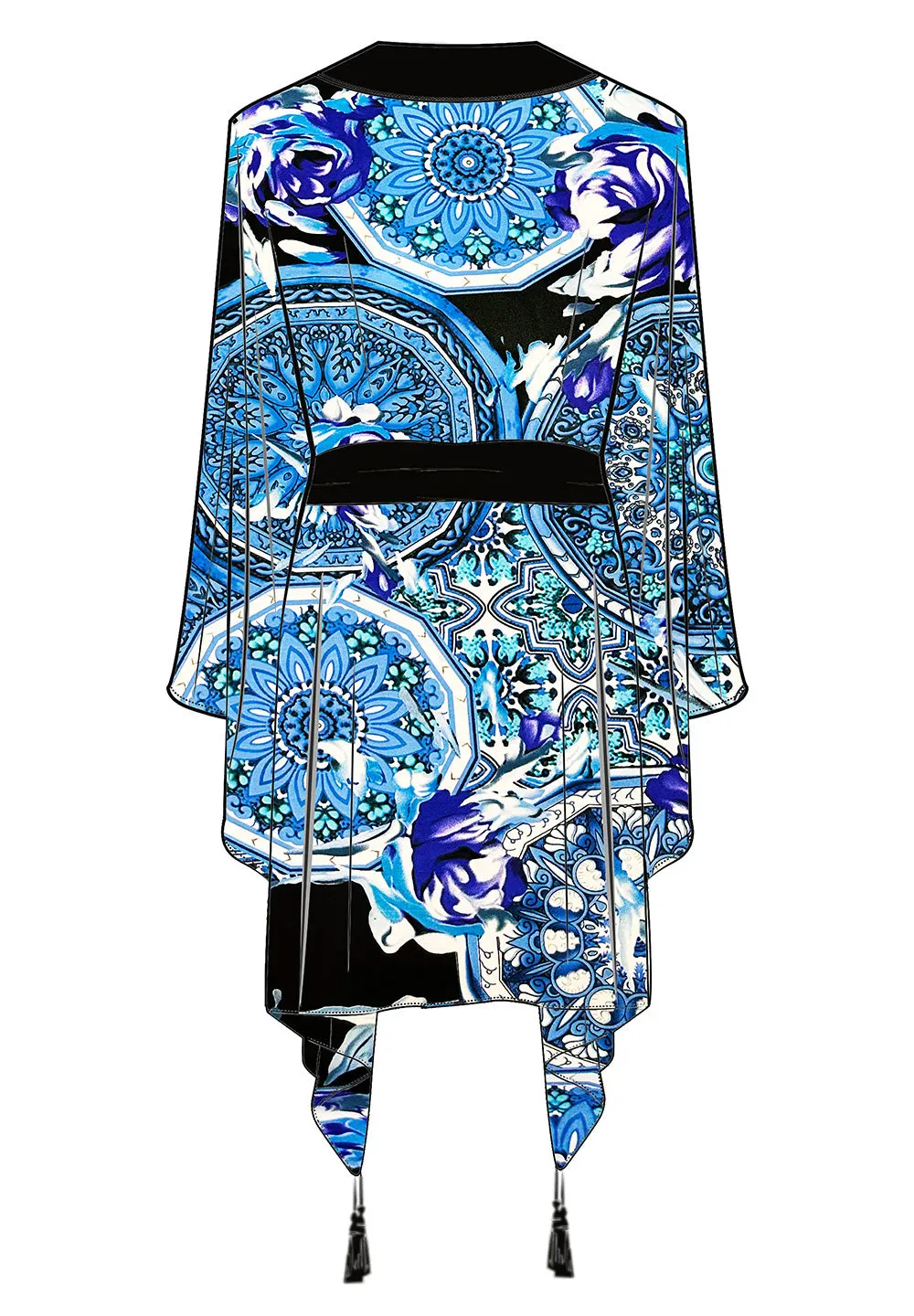 Siciliana - Luna Kimono (Black)
