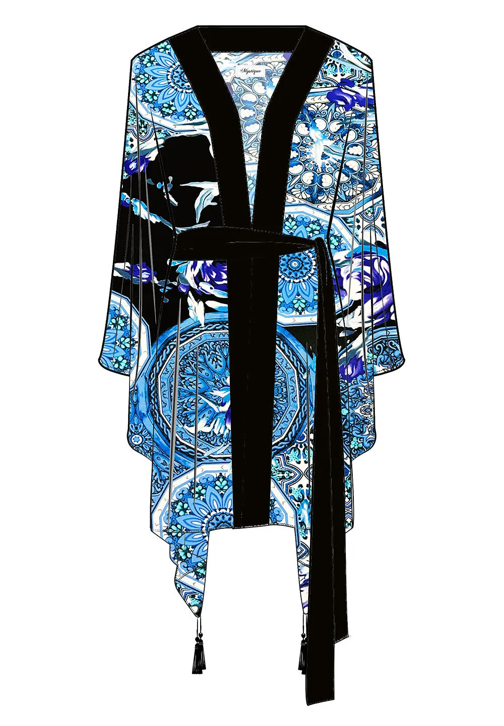 Siciliana - Luna Kimono (Black)