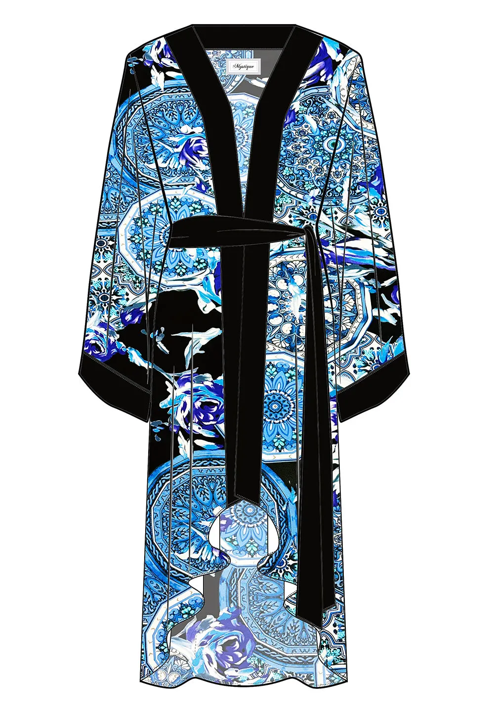 Siciliana - Luna Kimono (Black)