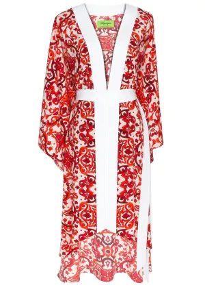 Siciliana - Rosa Kimono (Off-White)