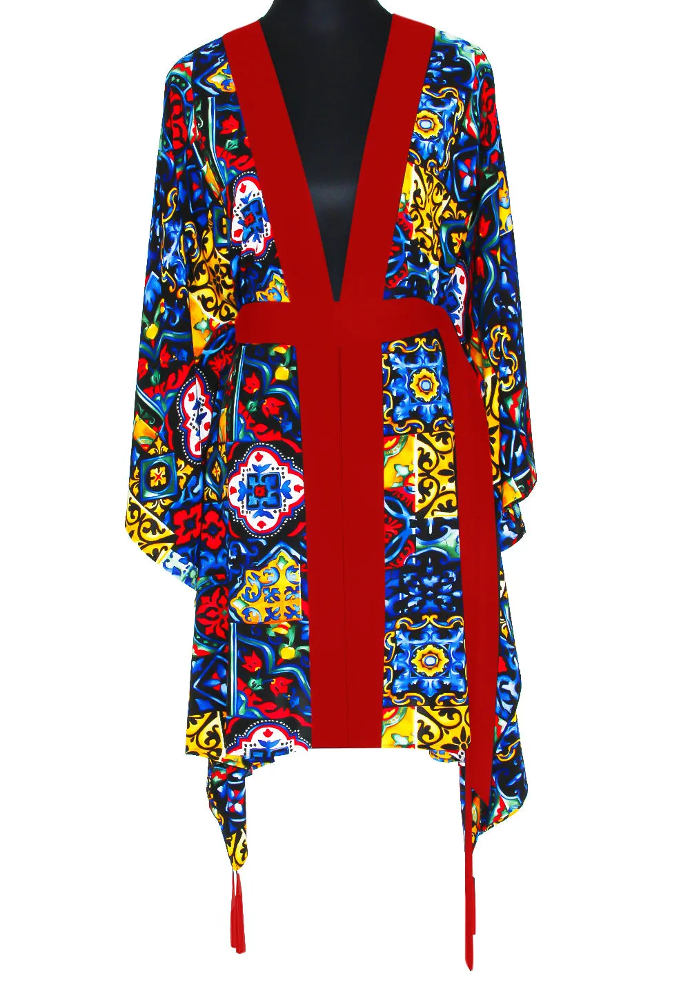 Siciliana - Valentina Kimono (Red)