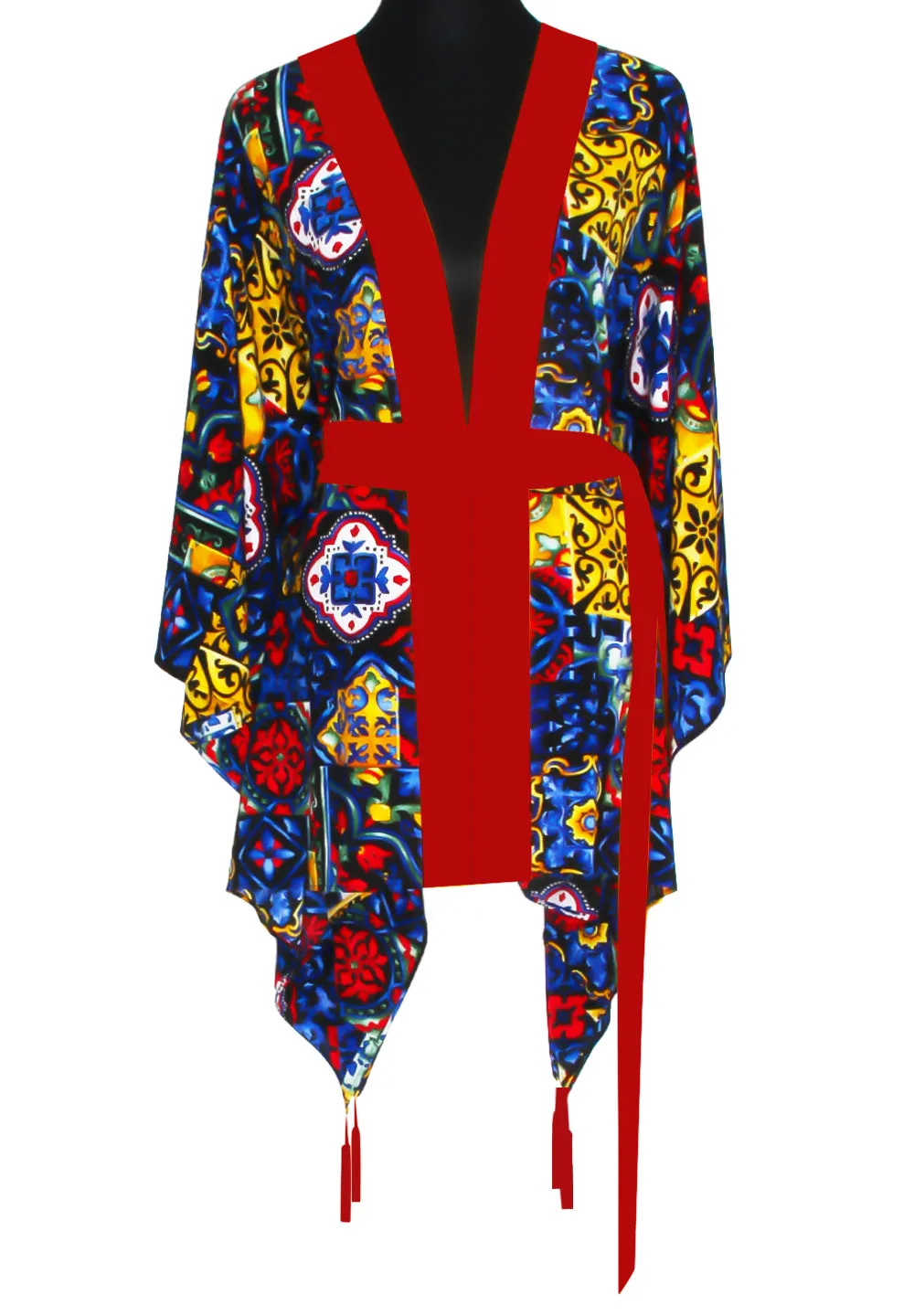Siciliana - Valentina Kimono (Red)
