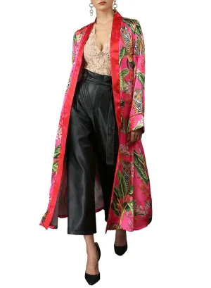 Silk Kimono Robe Womens