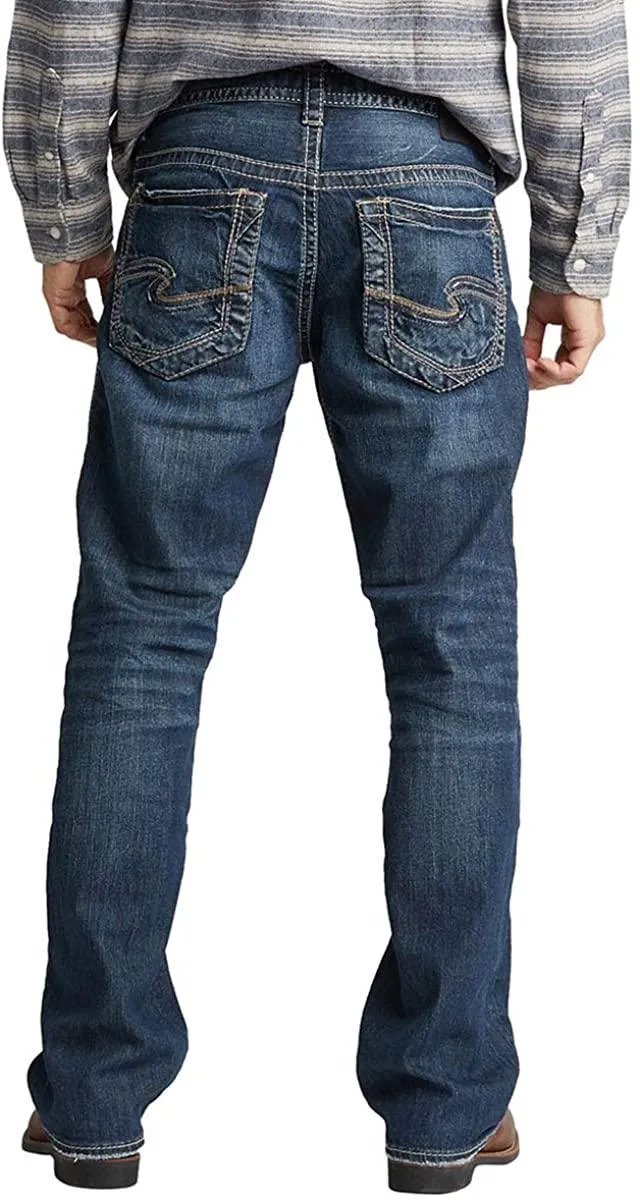 Silver Jeans Co Gordie Medium Wash Loose Fit Straight Leg Jeans