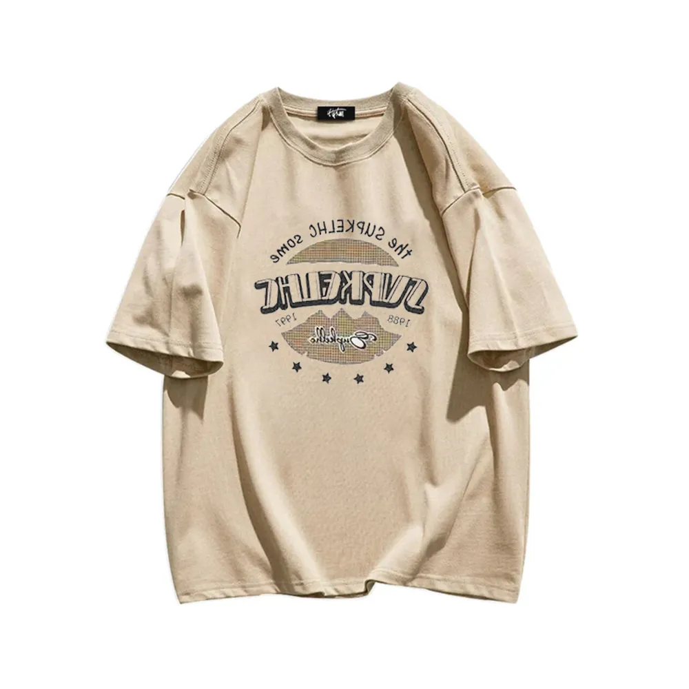 “Simple Round Neck Pattern” T-shirt