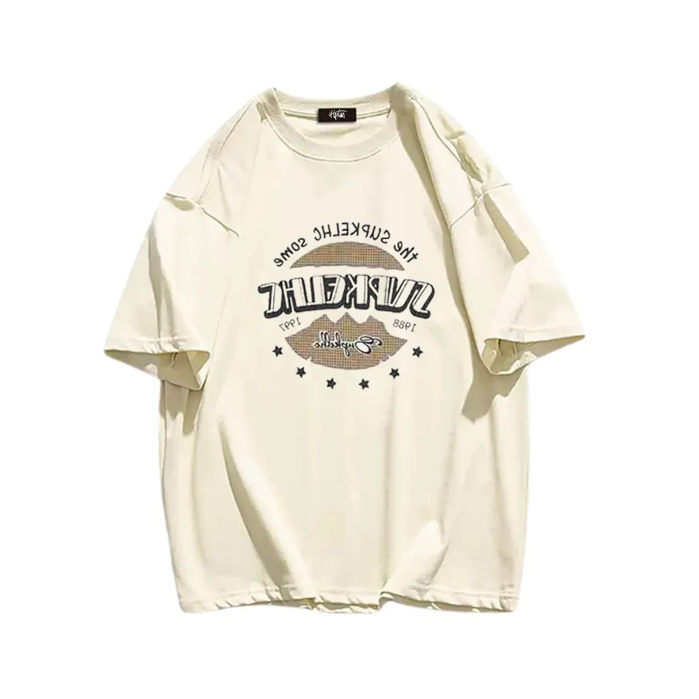 “Simple Round Neck Pattern” T-shirt