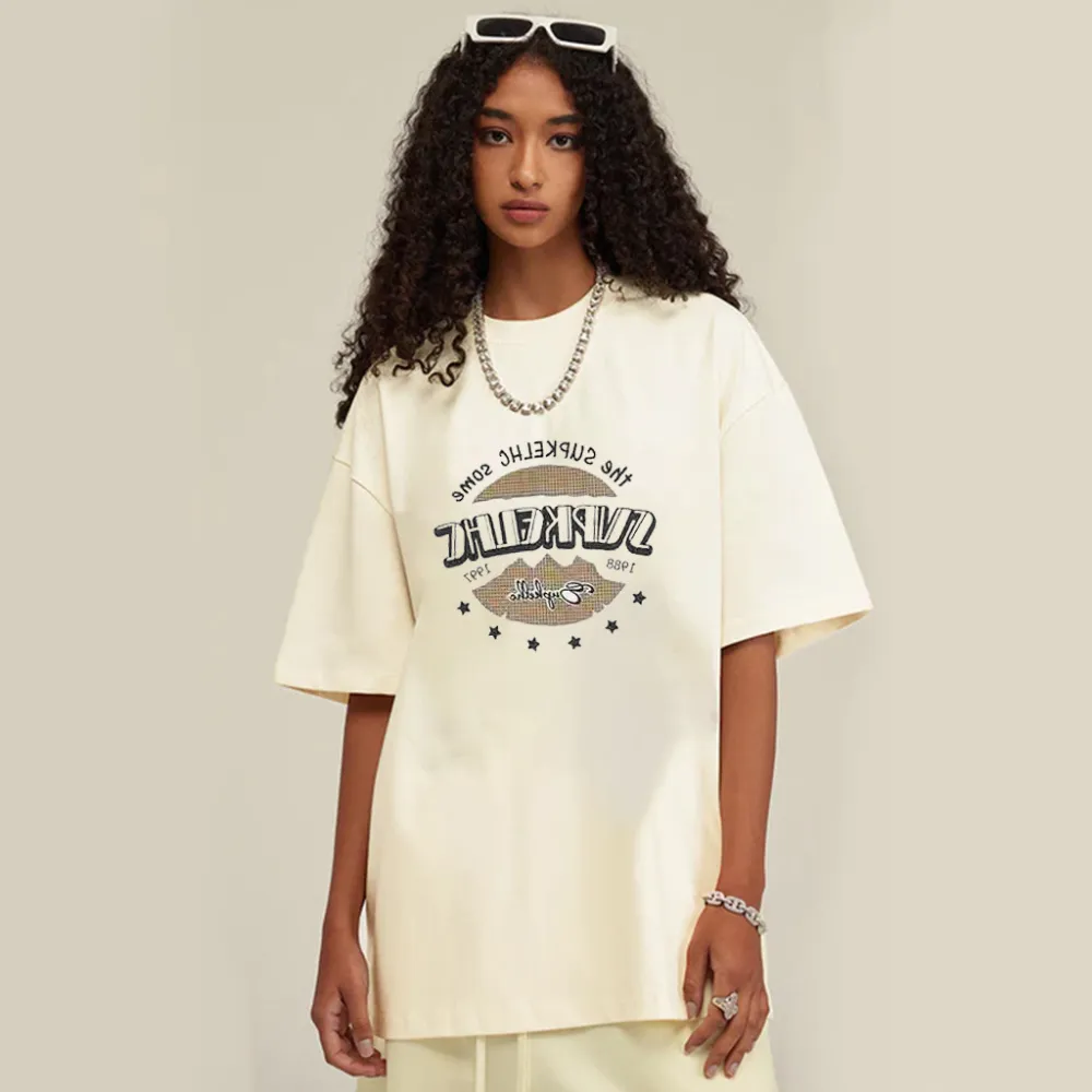 “Simple Round Neck Pattern” T-shirt