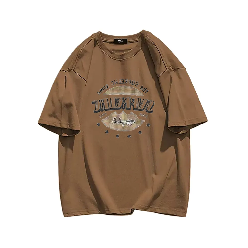 “Simple Round Neck Pattern” T-shirt