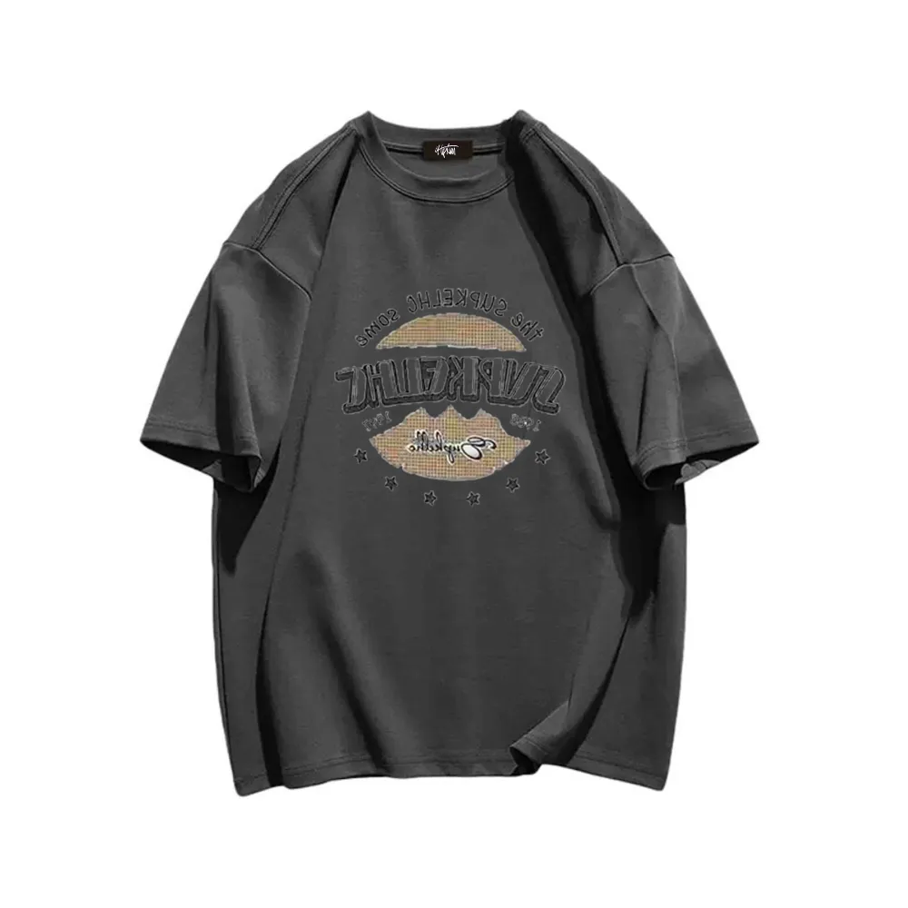“Simple Round Neck Pattern” T-shirt