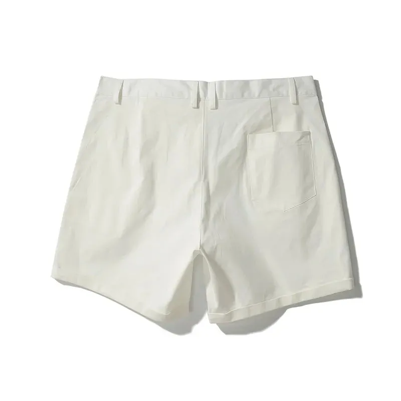 Sleek Solid Color Slim Fit Shorts