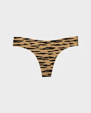 Sleek Tiger Thong