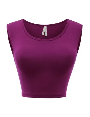 Sleeveless Everyday Crop Top