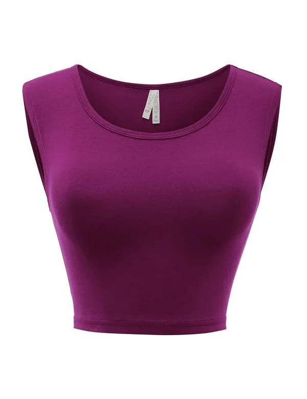 Sleeveless Everyday Crop Top