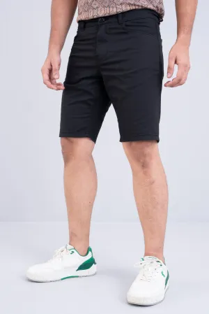 Slim Fit Solid Shorts