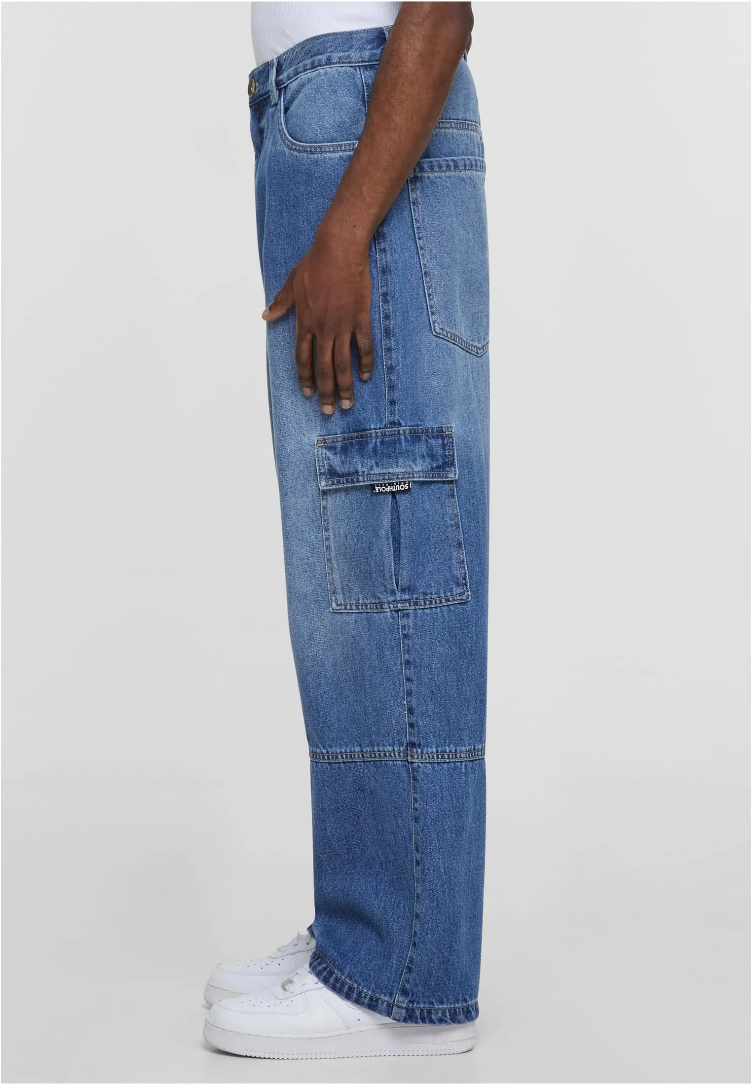 SP Cargo Denim Pants