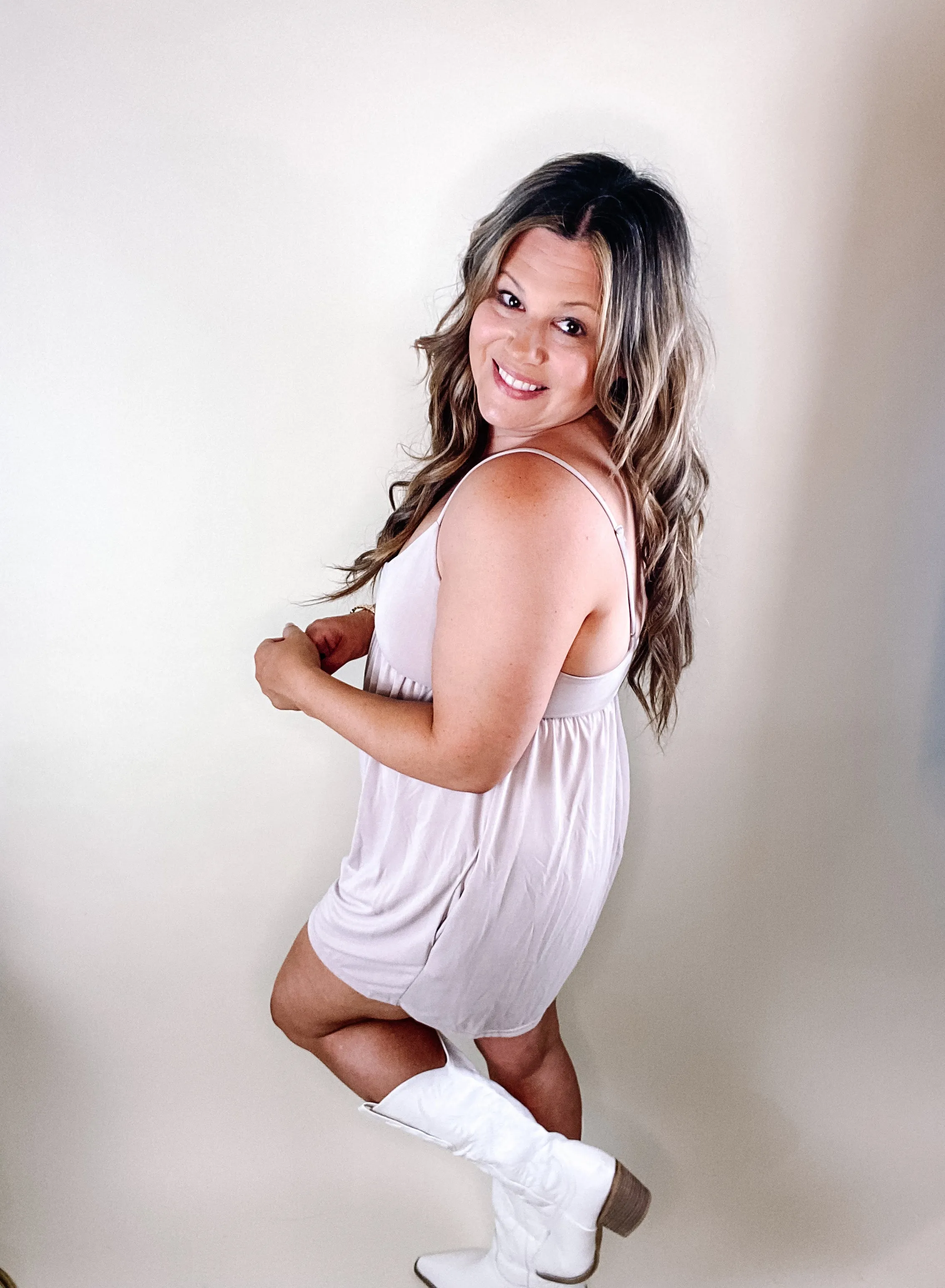 Sweet And Comfy Mocha Casual Romper