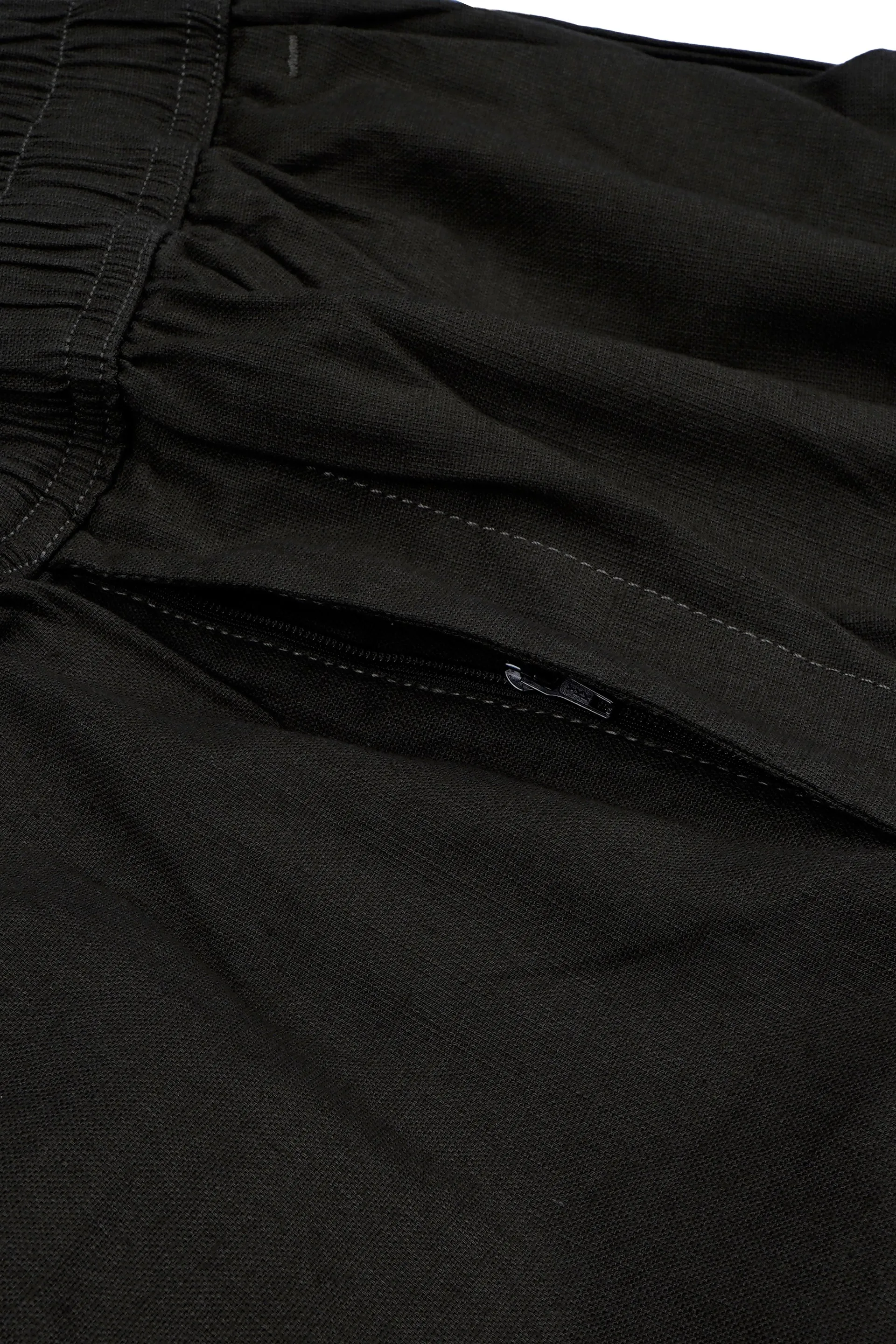 TEXTURED RELAXED FLEXIWAIST CARGO IN GREEN