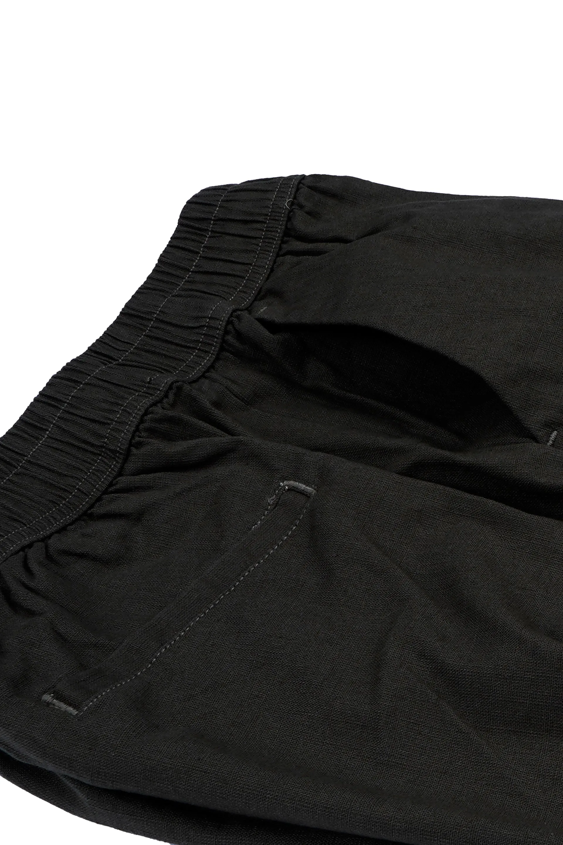 TEXTURED RELAXED FLEXIWAIST CARGO IN GREEN