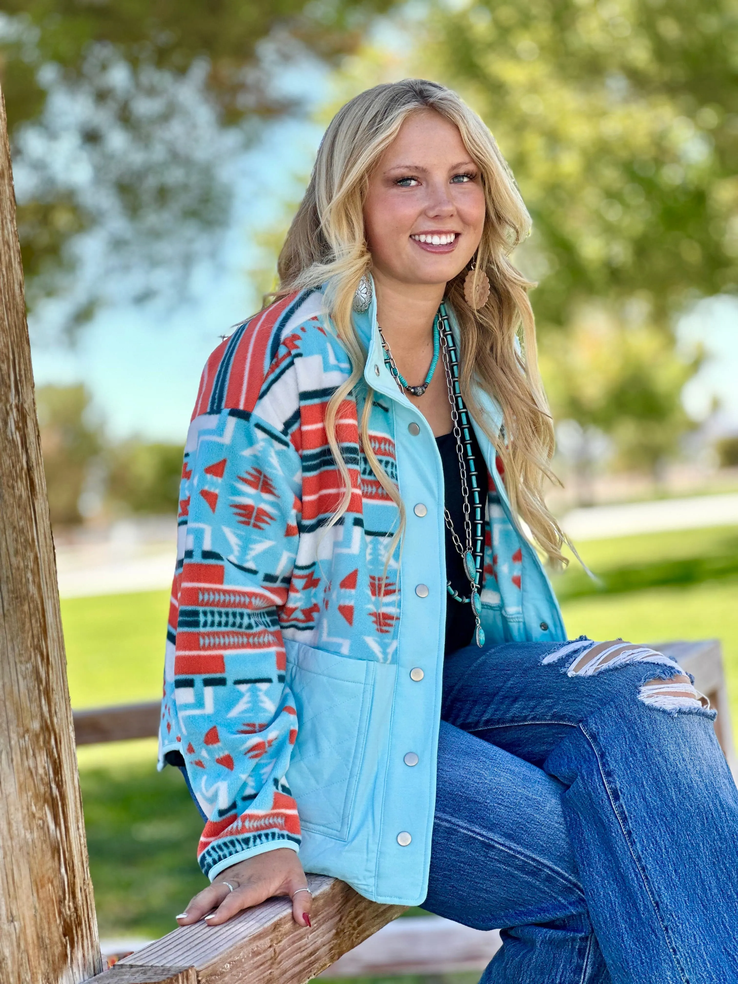 The Cool Days Aztec Jacket