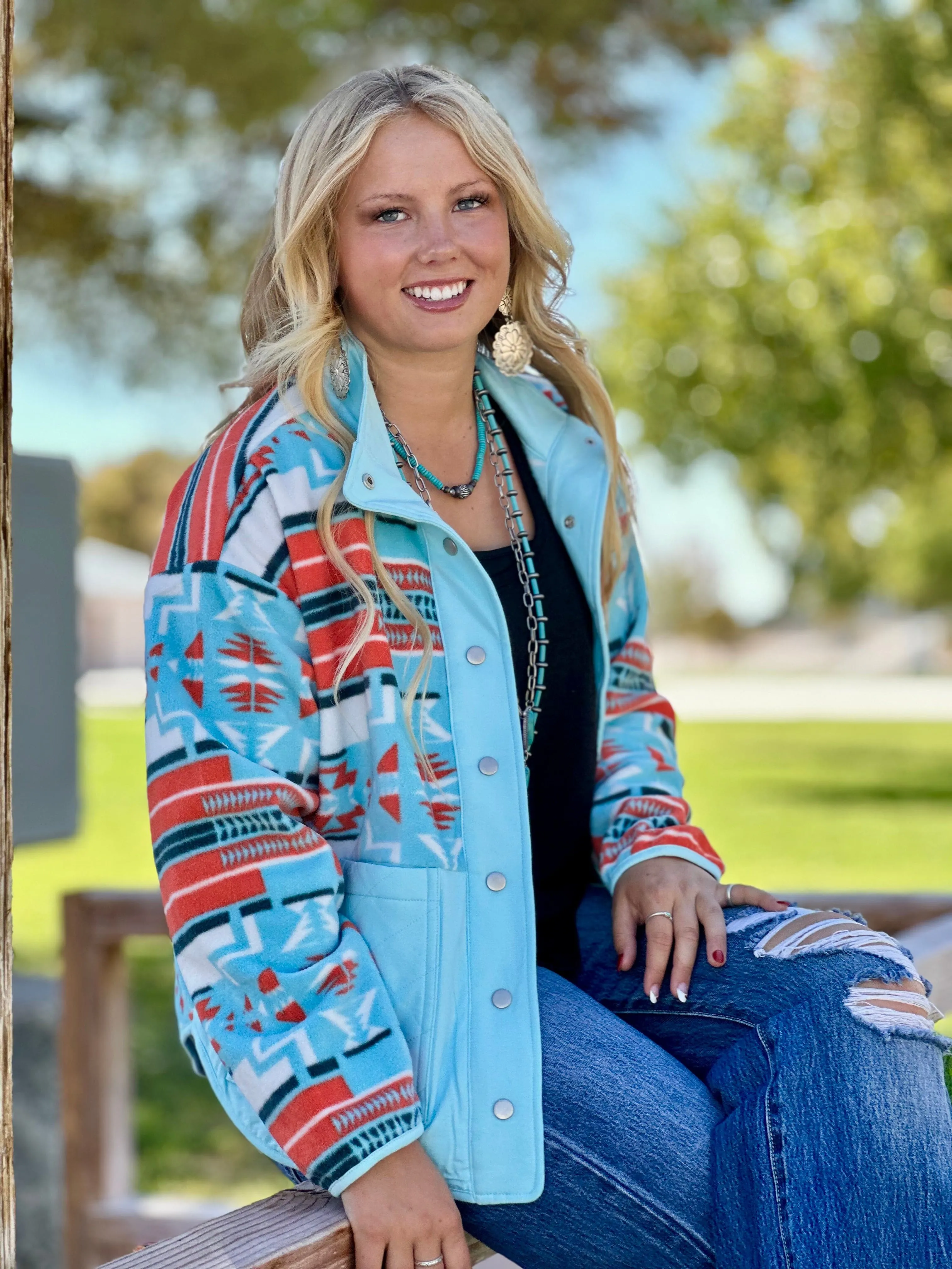 The Cool Days Aztec Jacket