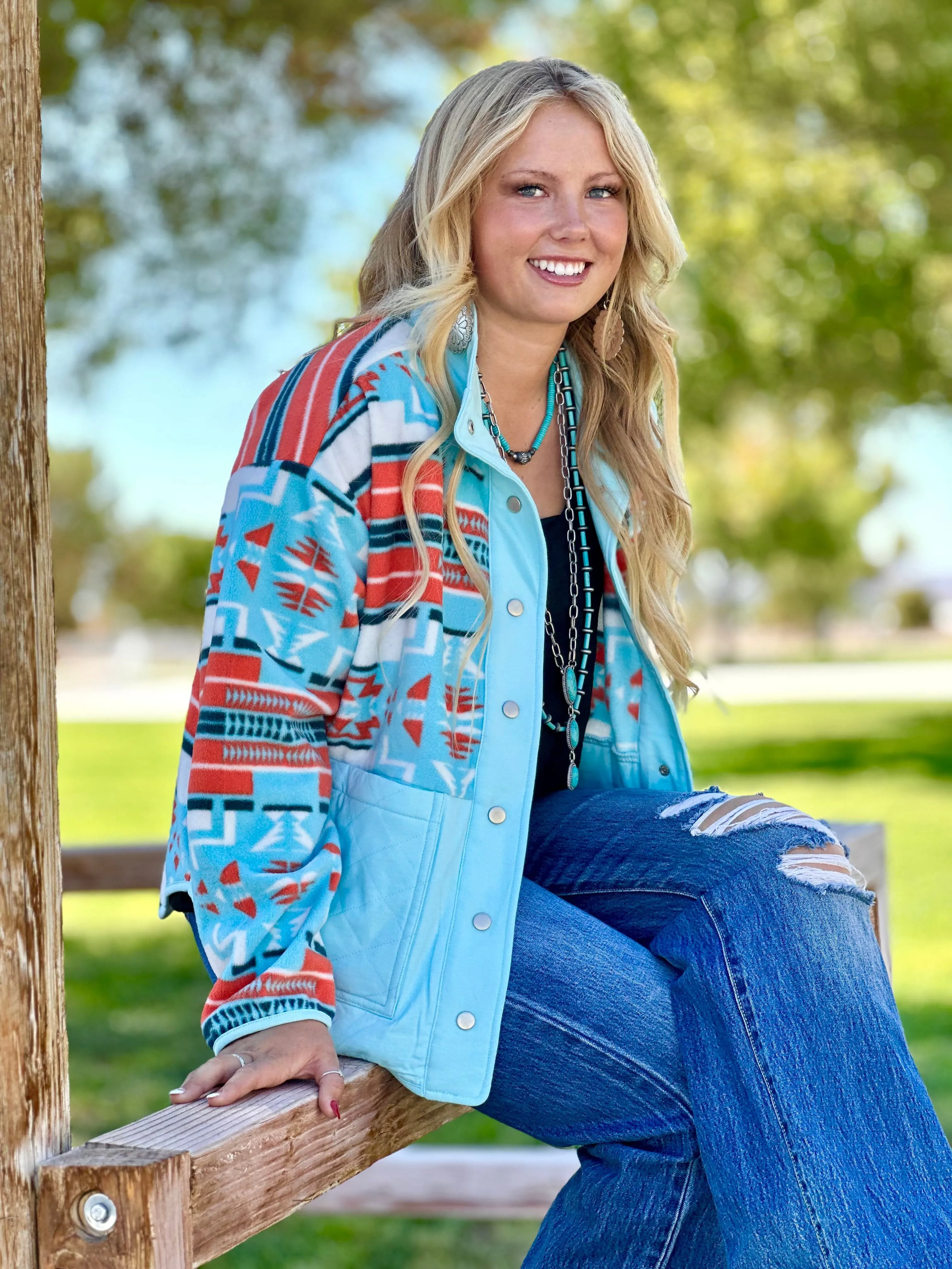 The Cool Days Aztec Jacket