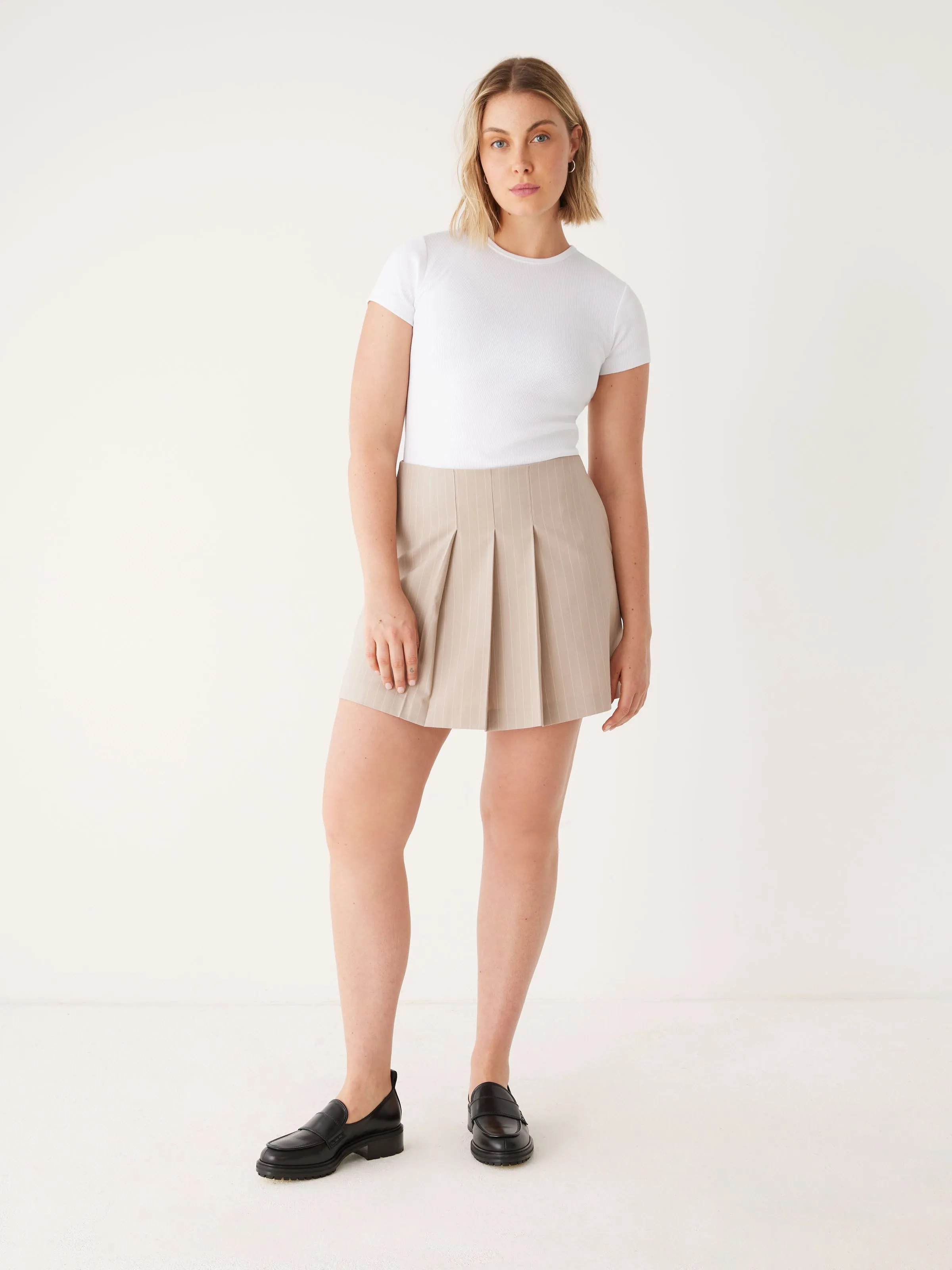 The Cropped Shrunken T-Shirt in Bright White