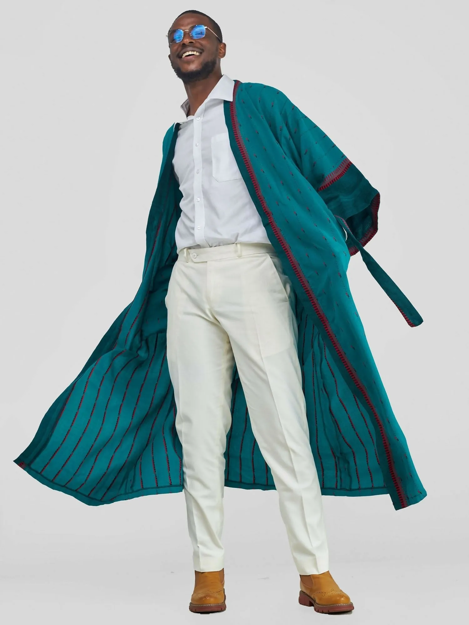 Tribal Kimono – Teal