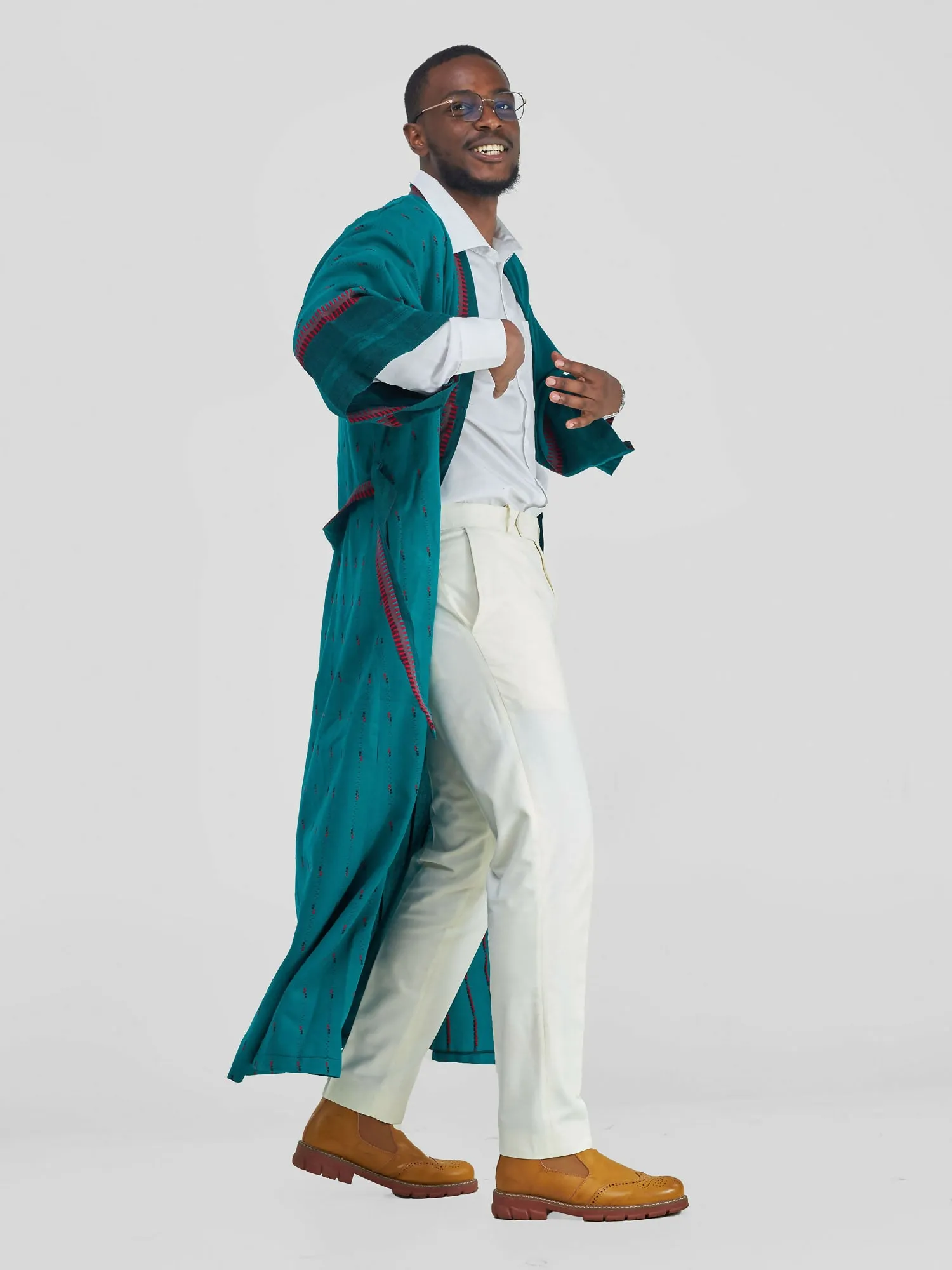 Tribal Kimono – Teal