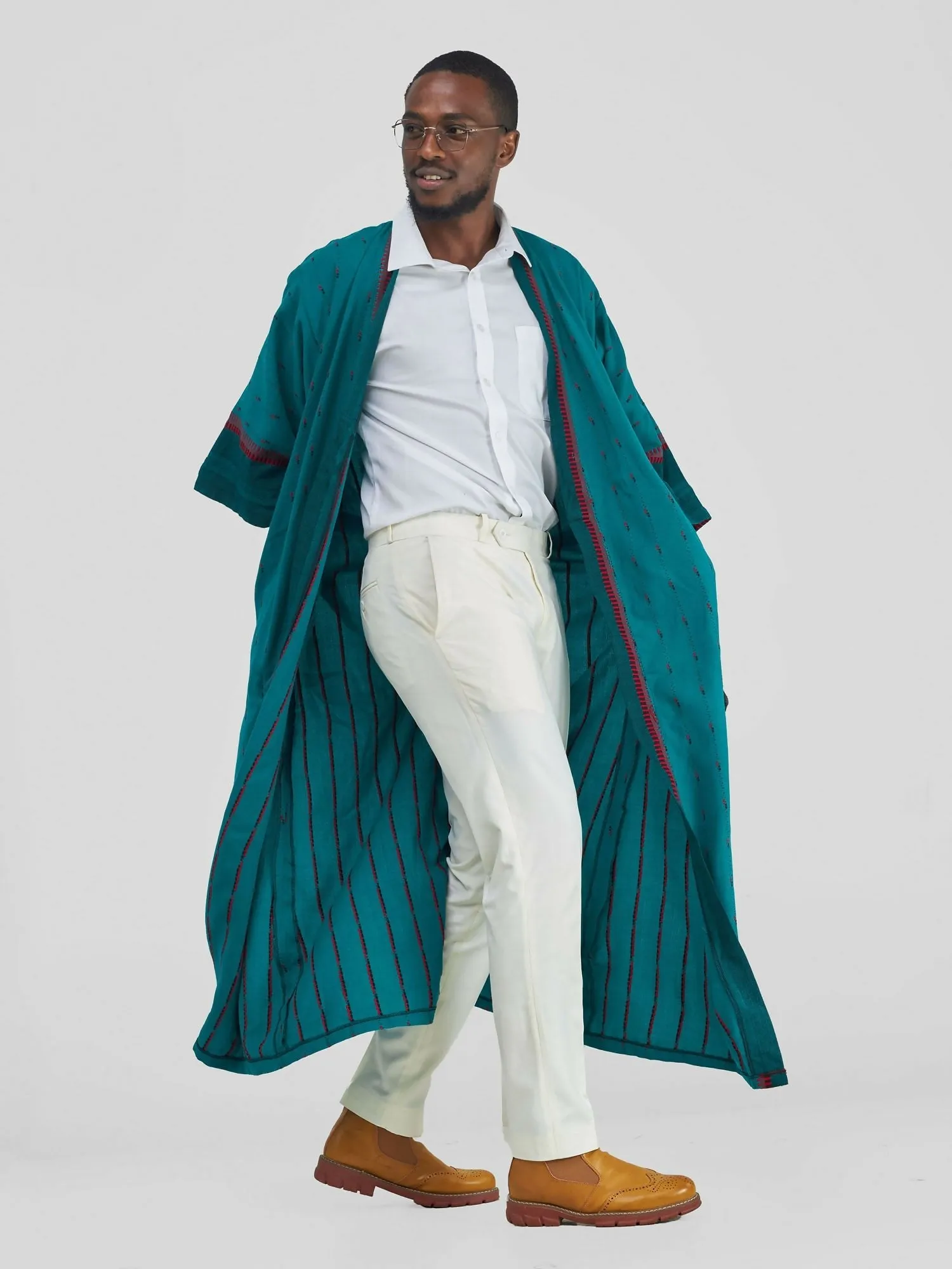 Tribal Kimono – Teal
