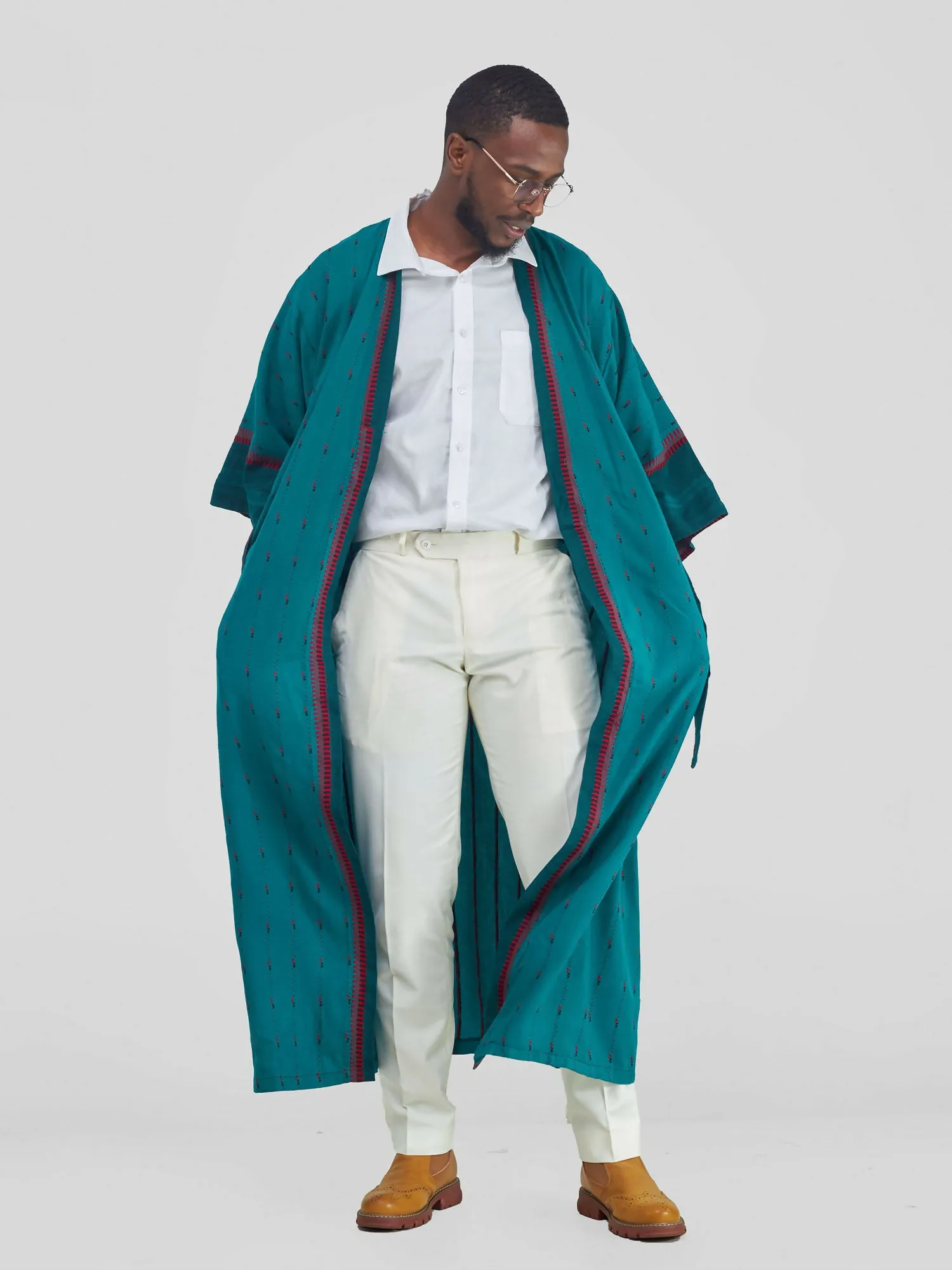 Tribal Kimono – Teal