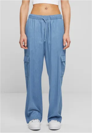 UC Light Denim Cargo Pants