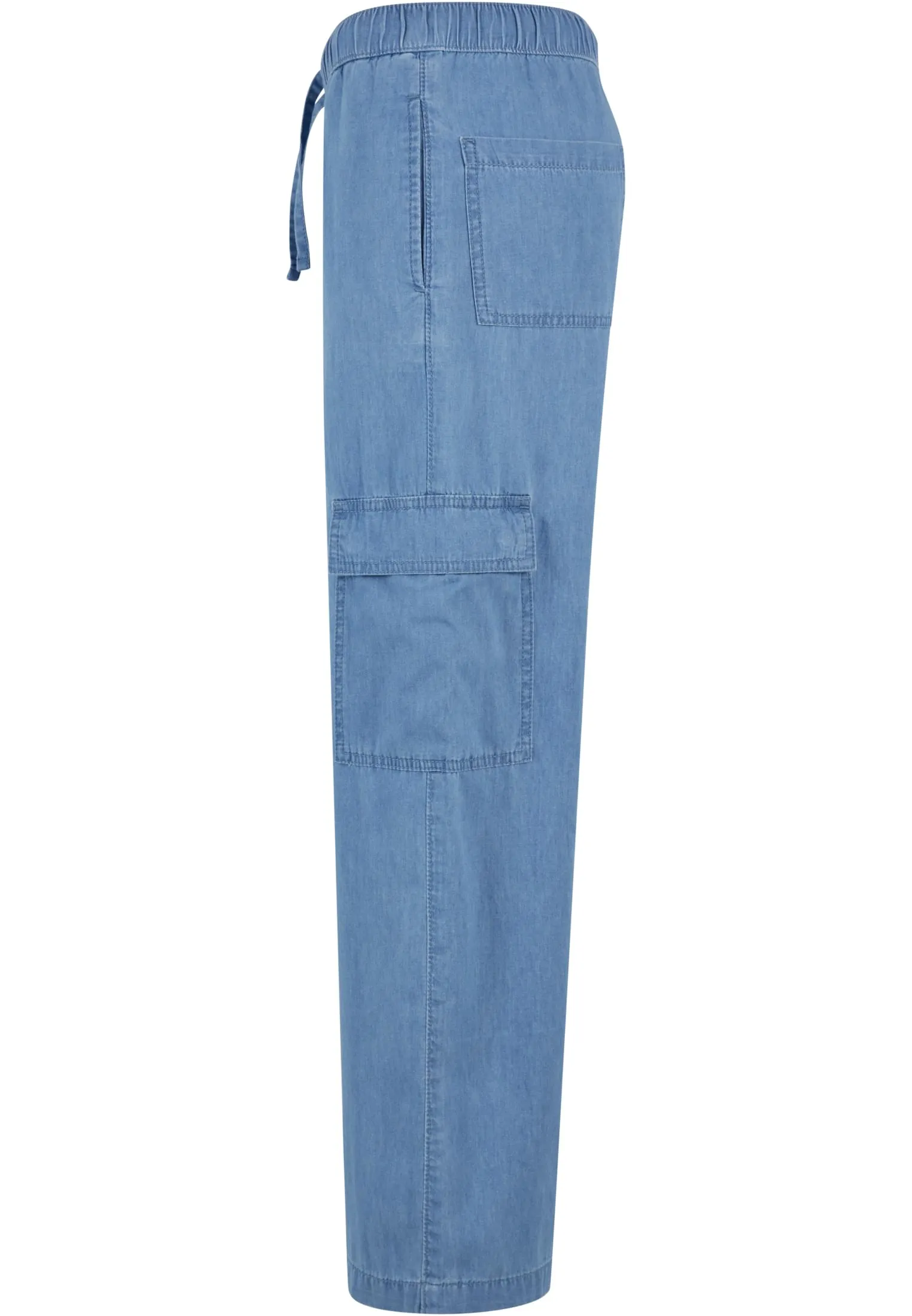 UC Light Denim Cargo Pants