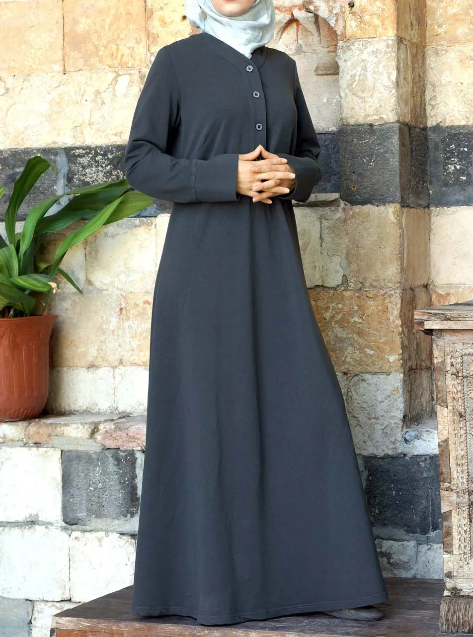 V-Neck Casual Maxi Dress