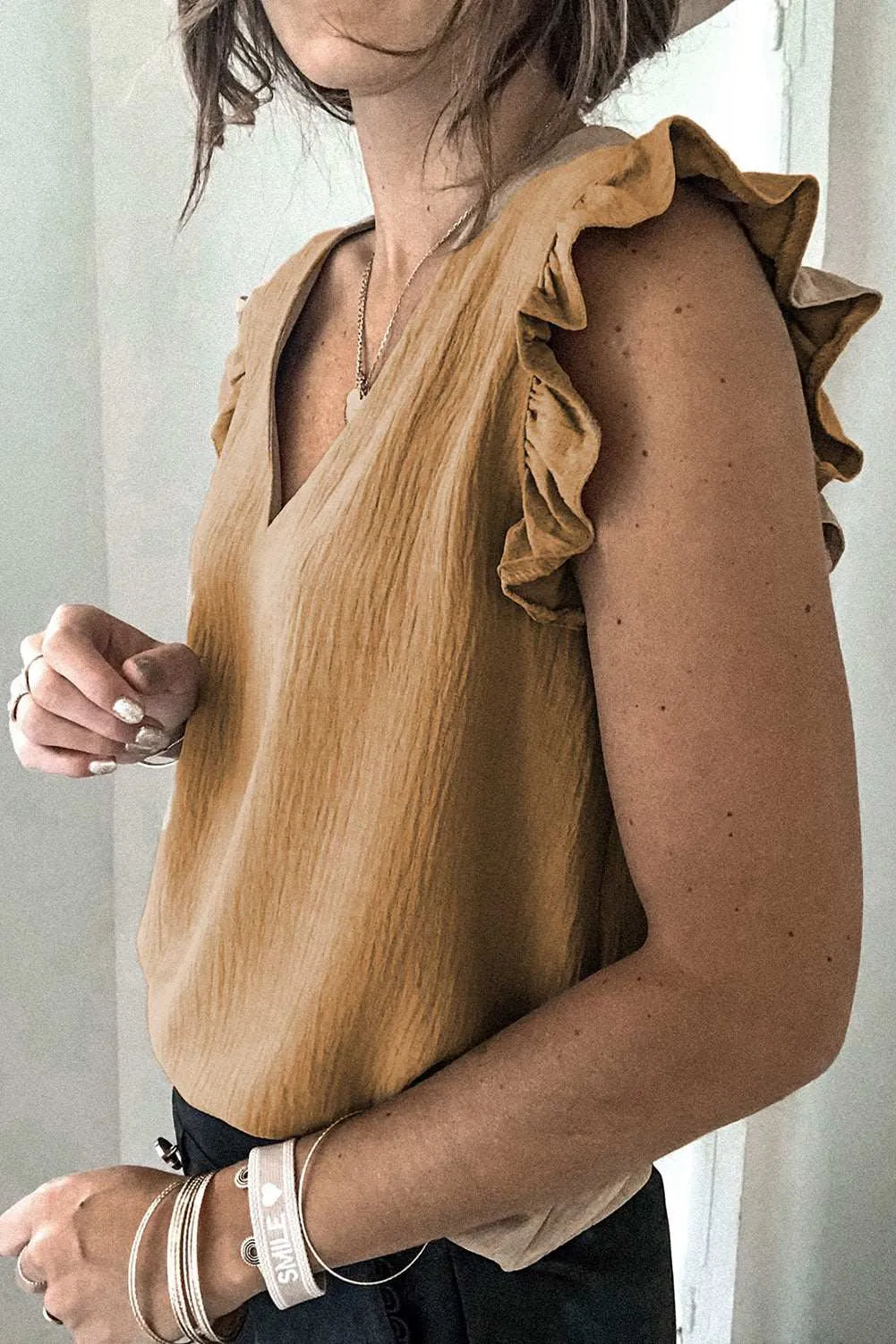 v-neck top