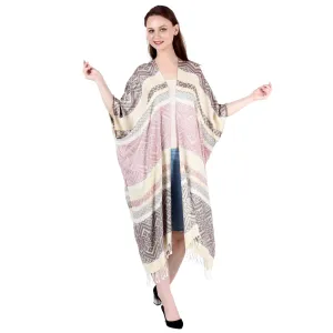 Vibrant Zigzag Odyssey Kimono