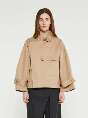 Water Resistant Jacket in Cool Beige