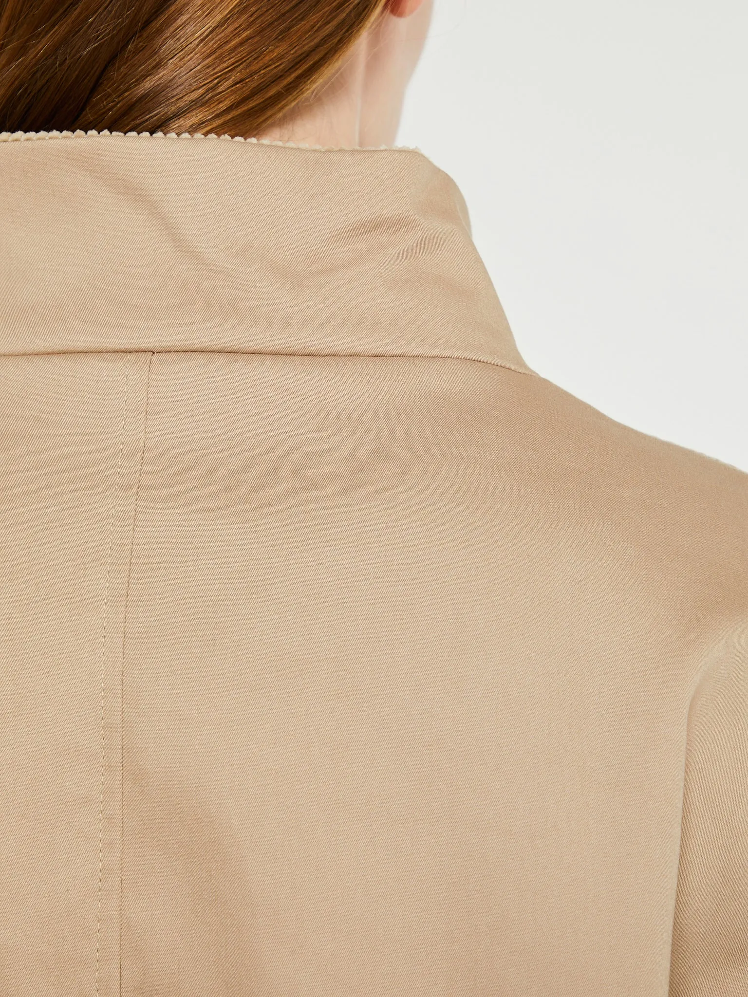 Water Resistant Jacket in Cool Beige