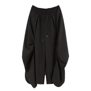 Wrinkled Loose Cropped Culottes